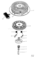 Part Location Diagram of 590412 Briggs and Stratton Dog Spring